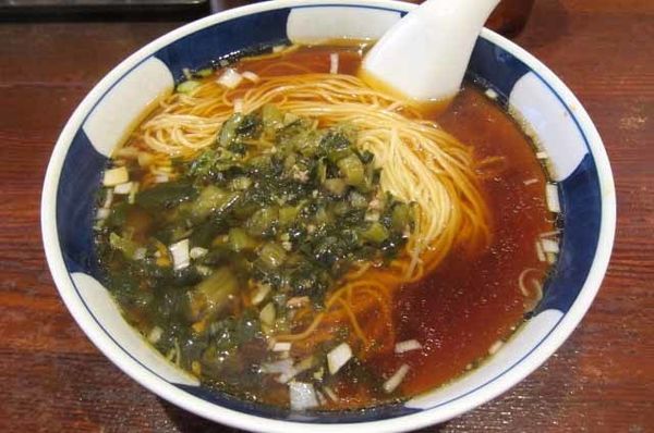 「支那麺　700円」@支那麺 はしご 入船店の写真