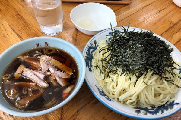 「つけざる(大)1,000円+大根おろし50円」@丸長 坂戸店の写真