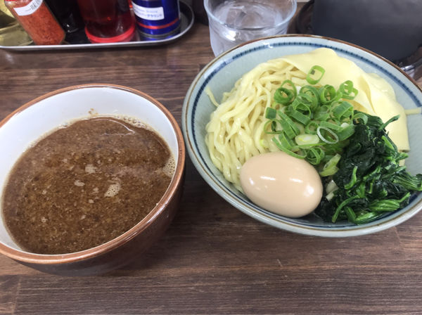 「煮干しつけ麺　味玉」@麺工房 しゅはり屋の写真