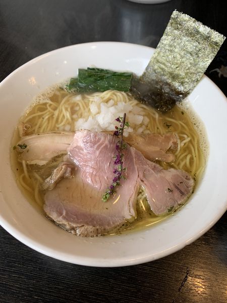 「塩煮干しそば 850円」@陽はまたのぼるの写真