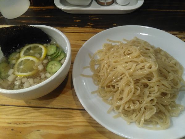 「宮崎つけめんあっさり鶏塩¥950（大盛同額）」@らぁめん つけめん ちゃが商店 一番街店の写真