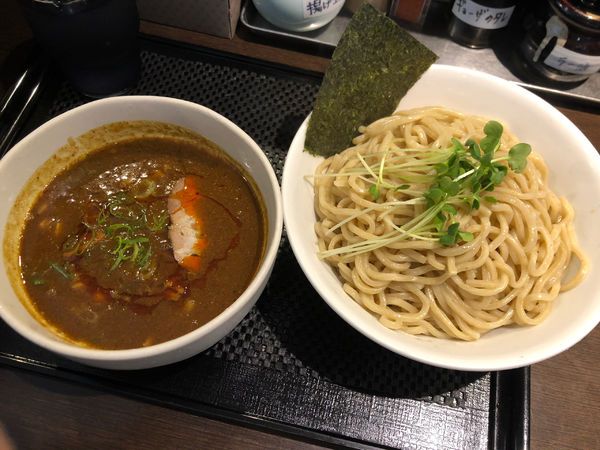 「カレーつけ麺(大) 900円」@ブラウンの写真