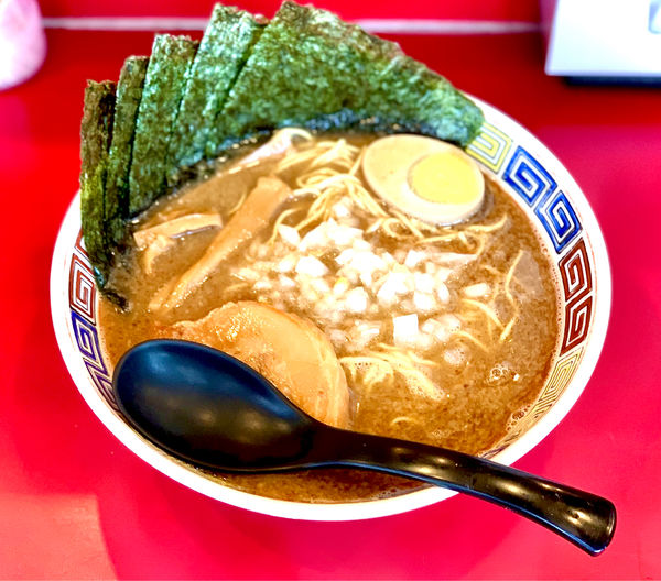 「のり玉とんこつ正油」@長浜らーめん 世田谷店の写真