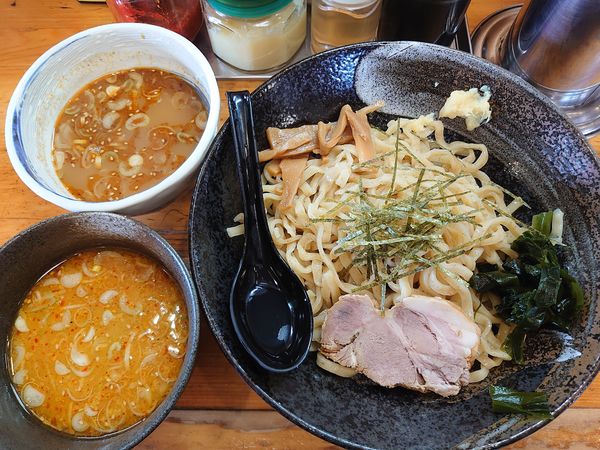 「つけめん(800円)」@味勝負 二代目 蝦夷の写真