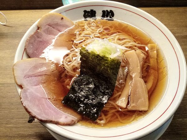 「鶏醤油ラーメン」@らーめん 健心の写真