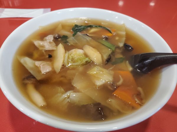 「什錦湯麺」@南華楼の写真