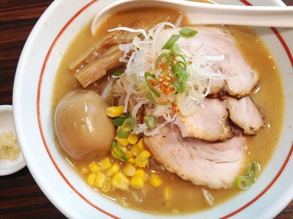 「あけどや味噌らー麺」@らー麺 あけどやの写真