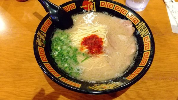 「豚骨醤油ラーメン」@一蘭 浅草店の写真