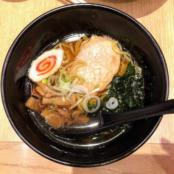 「ミニ中華麺360円（税抜）」@原宿餃子楼 グランツリー武蔵小杉店の写真