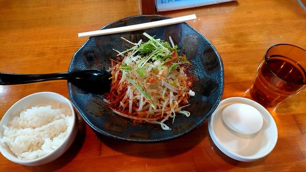 「広島汁無し担々麺」@Hino担担麺 kokuuの写真