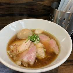 アジ煮干し中華そば+肉増し+懐かしの固茹で玉子