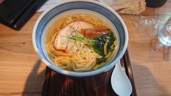 「塩ラーメン+塩替え玉」@麺や Co粋の写真