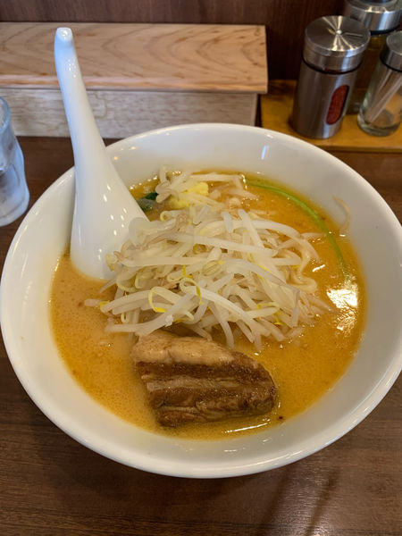 「こくまろ味噌ラーメン(ネギ抜き)」@極上 MISO BROWNの写真
