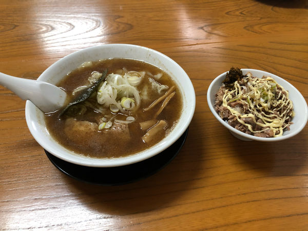 「魚介ラーメン」@寺カフェ 中華そば水加美の写真