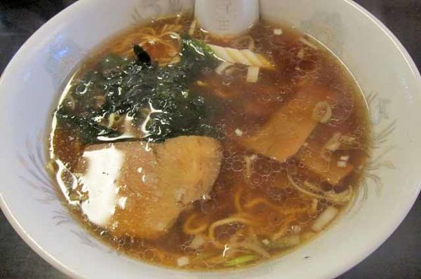 「ラーメン　500円」@大釜 本店の写真