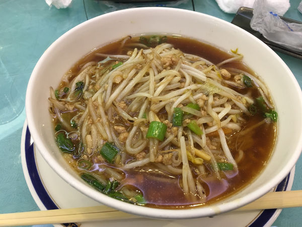 「もやしラーメン」@中国四川料理 又来軒 福山ニューキャッスル店の写真