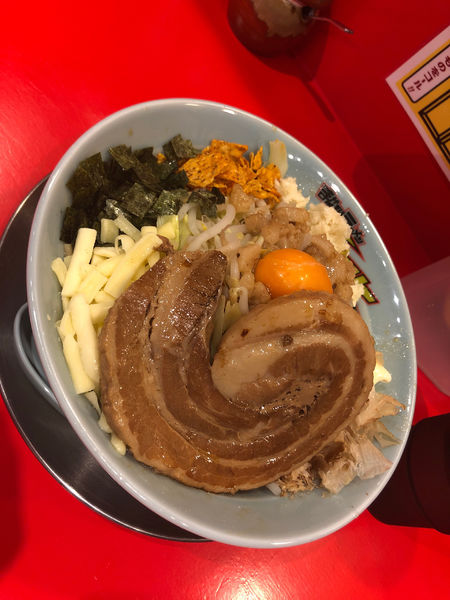 「油そば」@ハイカロリー学園の写真