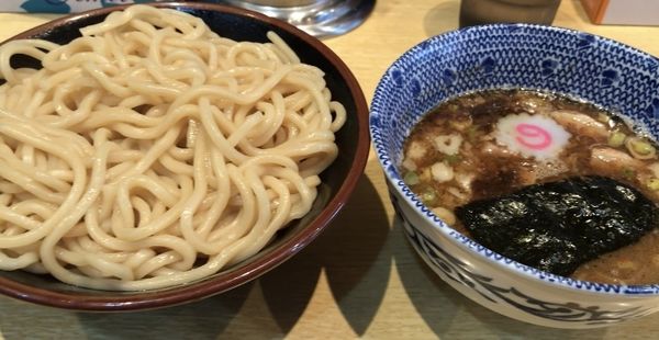 「あつもり(850円)＋麺大盛(100円)」@くり山の写真