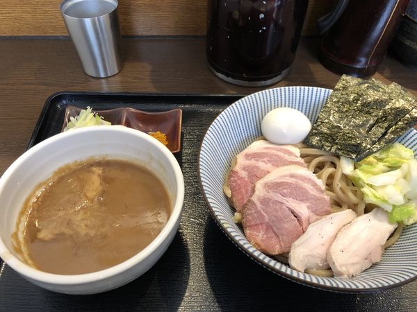 「特製つけ麺」@長男、もんたいちおの写真