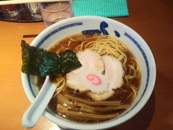 「らーめん大盛」@たけちゃんにぼしらーめん 調布店の写真