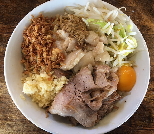 「まぜそば ショウガ」@麺屋 鳳の写真