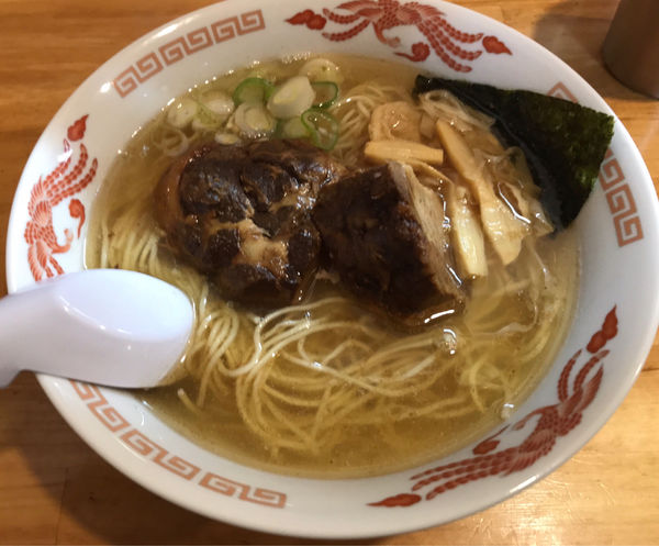 「塊チャーシュー麺　150g・塩」@地鶏らーめん 花道の写真