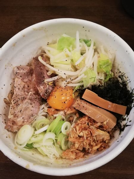 「まぜそば」@麺処 井の庄の写真