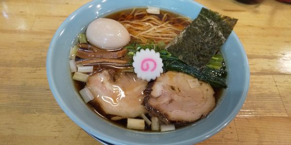 「味玉中華そば」@我的中華そば 机上の空論。の写真