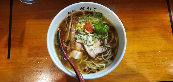 「塩ラーメン」@麺処 秋もとの写真