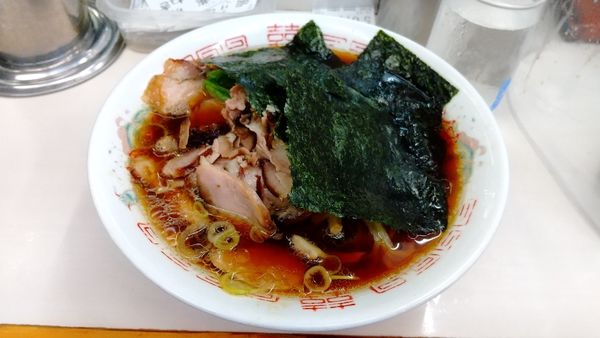 「青島ラーメン＋のり＋チャーシュー」@青島食堂 秋葉原店の写真