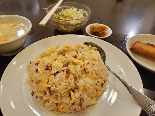 「チャーハン＋餃子セット」@海南飯店の写真