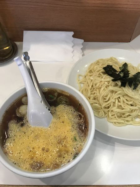 「納豆ざるラーメン」@らぁめん ほりうち 新橋店の写真