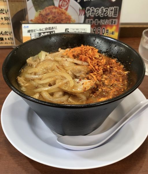 「ぶたみそ やみつきスパイス」@ラーメンばんだいの写真