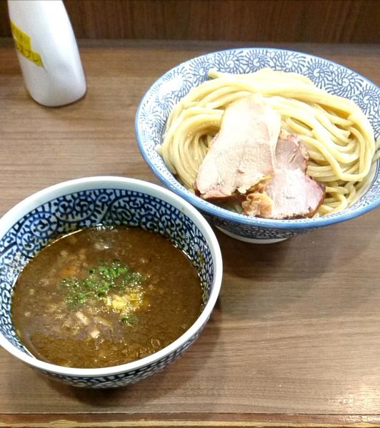 「極濃煮干しつけ麺890円特盛り210円」@煮干しつけ麺 宮元の写真