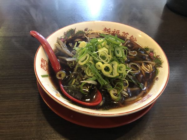「中華そば肉なし」@新福菜館 秋葉原店の写真