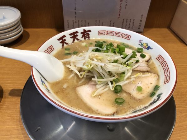 「ラーメン」@らーめん天天有 神田の写真