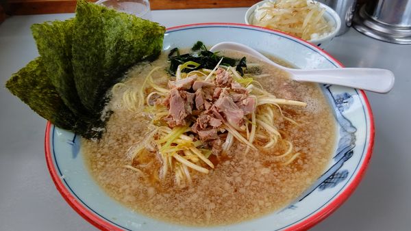 「ネギラーメン＋朝サービスライス」@ラーメンショップ 122号騎西店の写真