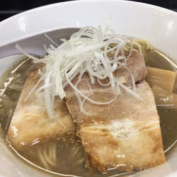 煮干し中華そば hard ＋  追い玉