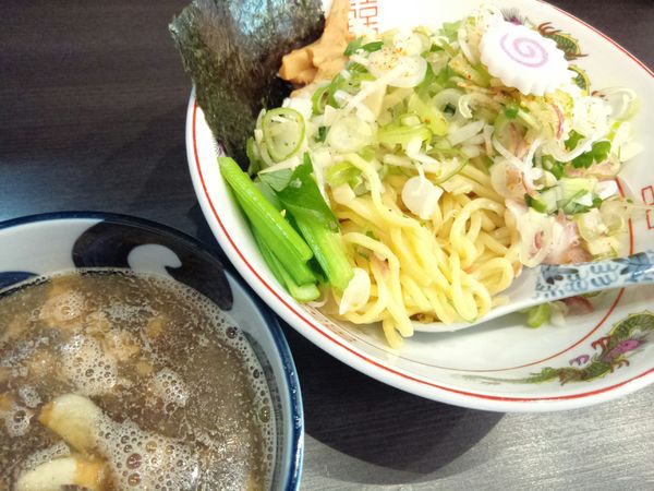 「【限定】薬味納豆つけ麺 ￥950」@中華麺きなりの写真