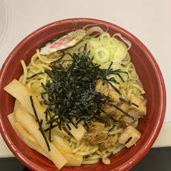 長崎県ダブル煮干油そば