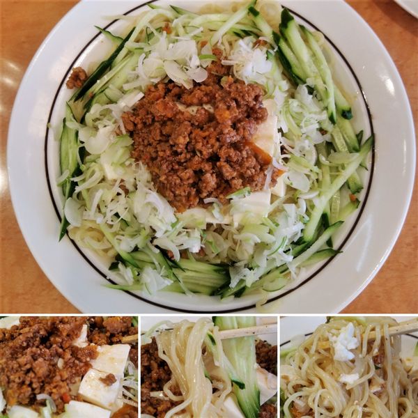 「冷やし麻婆麺　800円」@中華・洋食 やよいの写真