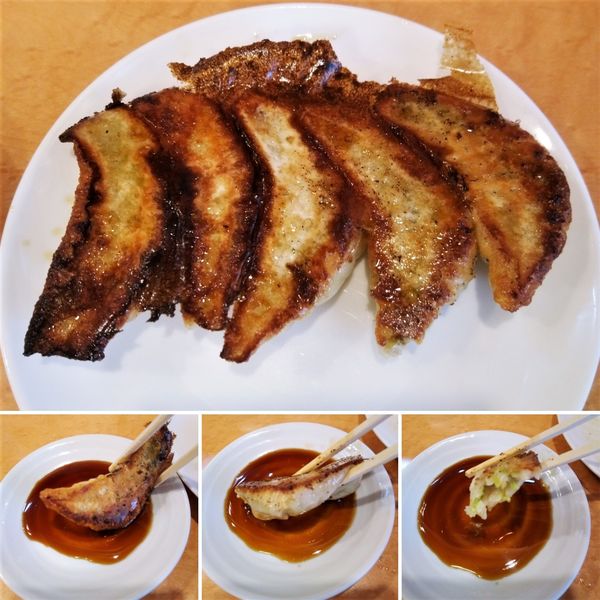 「餃子(5個)　450円」@中華・洋食 やよいの写真