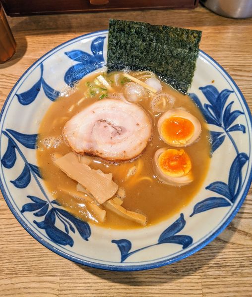 「味玉らーめん　900円」@麺屋ぬかじの写真