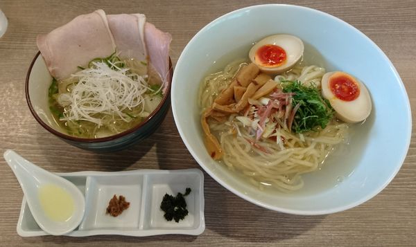 「特製蜆昆布水つけ麺(塩)」@中華そば 和渦 TOKYOの写真