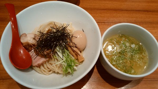 「香彩鶏だし味玉塩つけ麺¥1030-」@麺屋 翔 御徒町店の写真