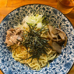 油そば　中盛り(1.5玉)