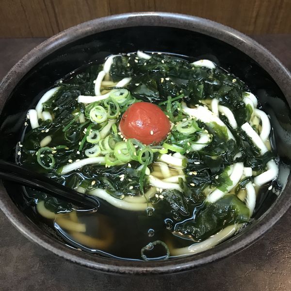 「梅わかめ（￥390）」@大一そば 天満店の写真