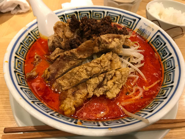 「排骨坦々麺」@希須林 赤坂店の写真