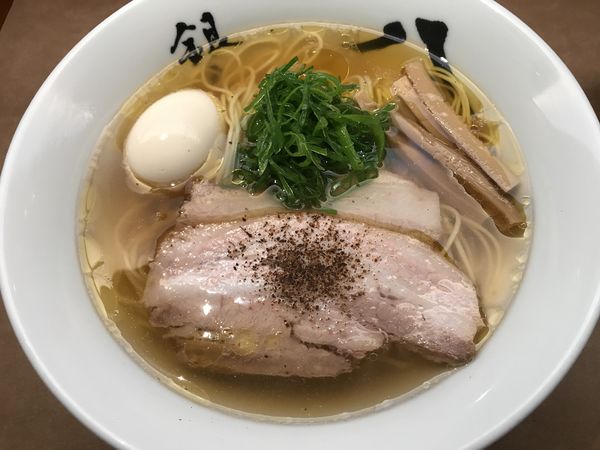 「特製中華そば」@中華そば 銀座 八五の写真