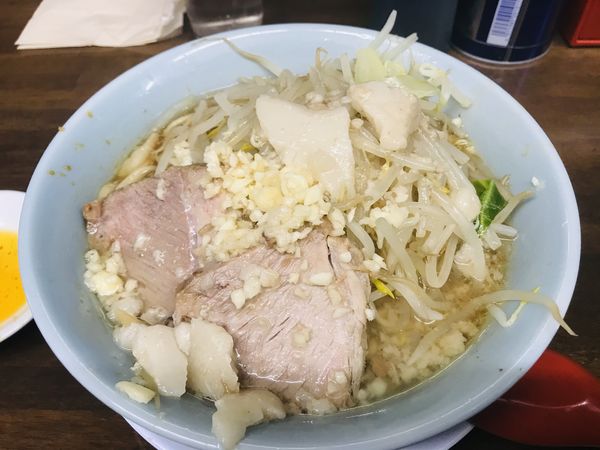 「小らーめん、ニンニク.アブラ.辣油(750円)」@らーめん玄の写真